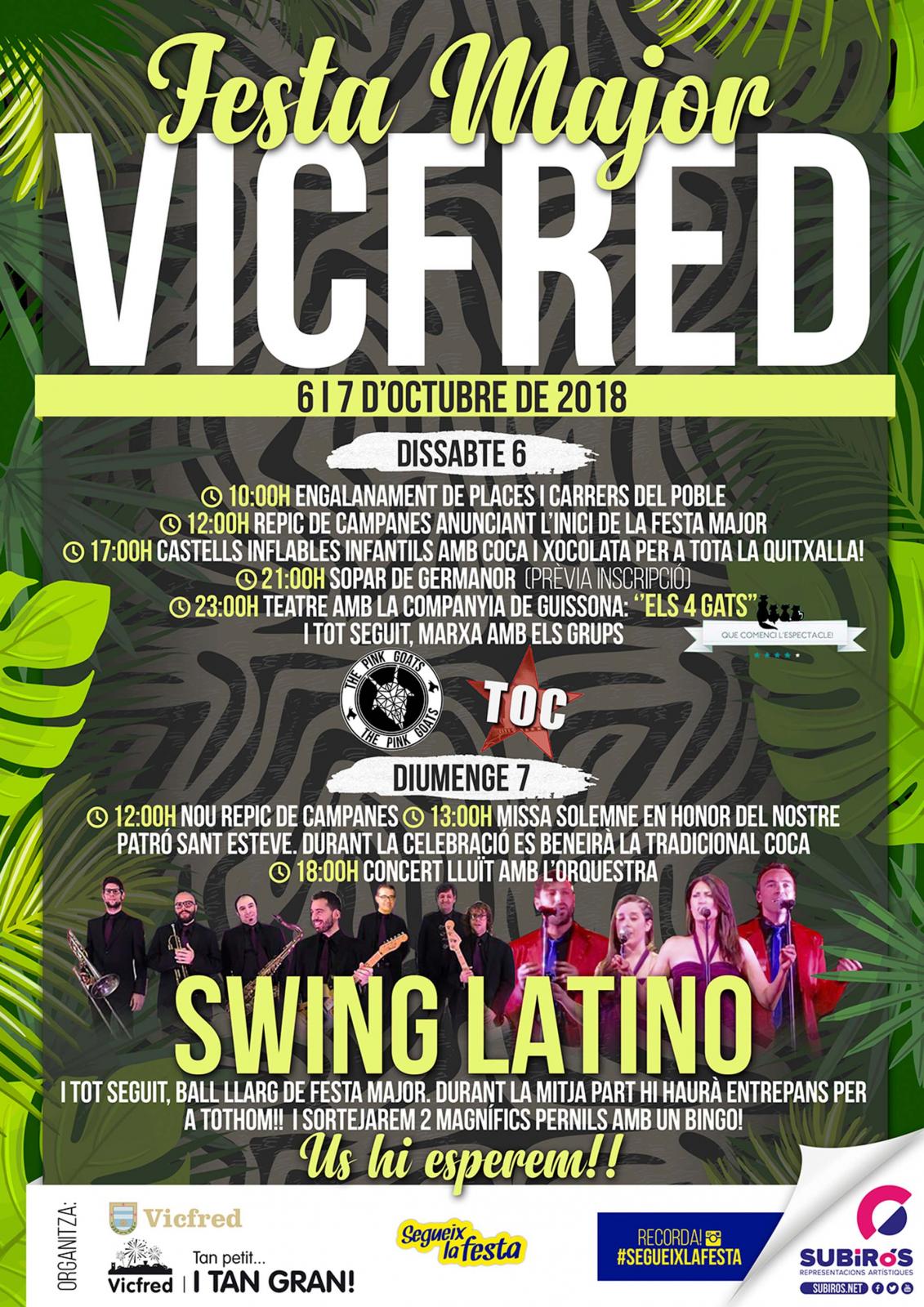 Festa Major de Vicfred 2018