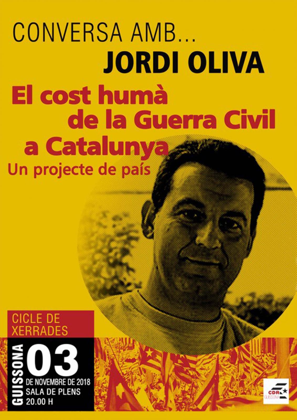 Conversa amb Jordi Oliva 'El cost humà de la Guerra Civil a Catalunya'