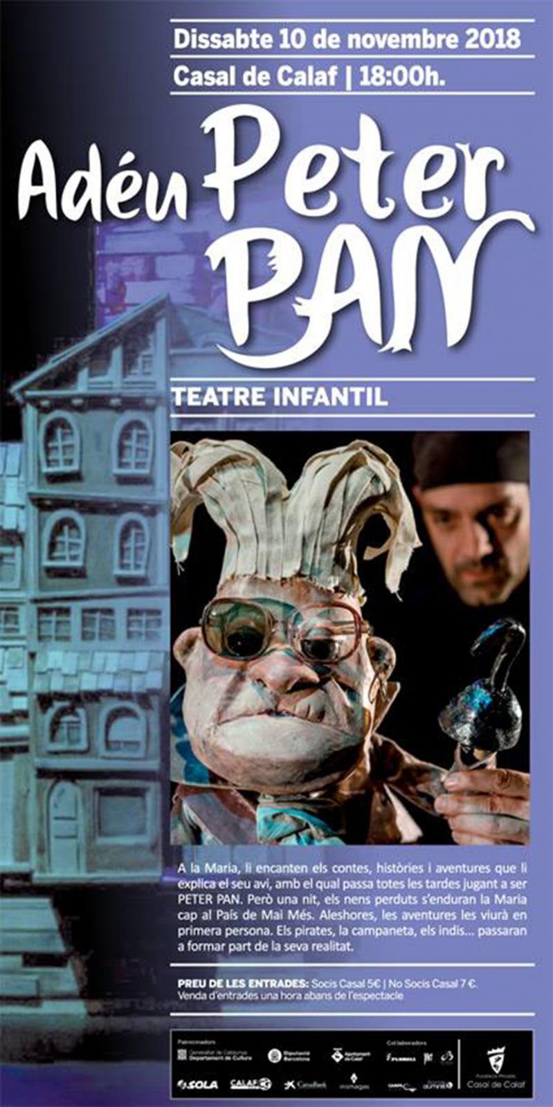 Teatre Infantil 'Adéu, Peter Pan'