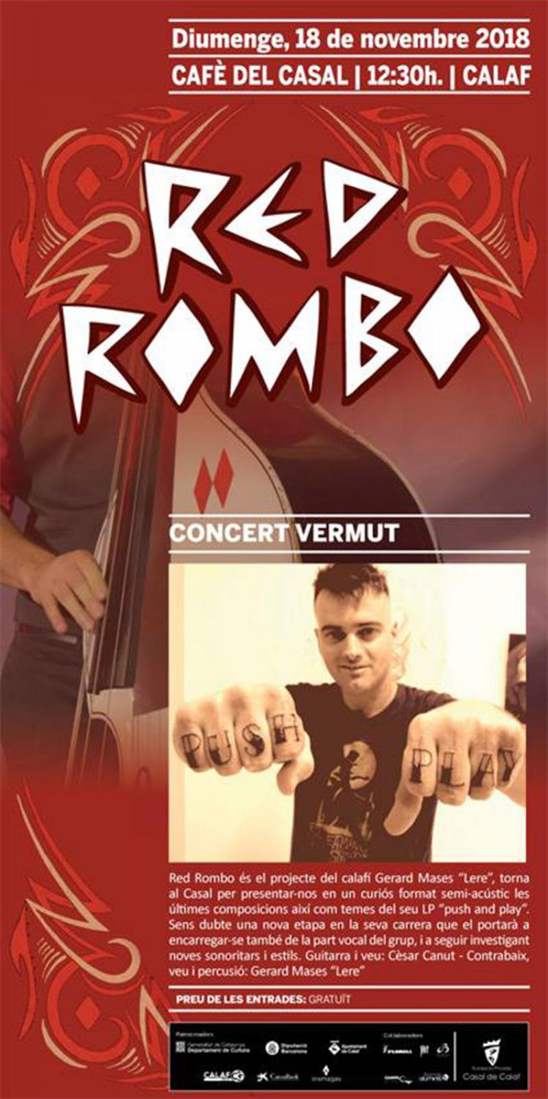 Concert vermut amb Red Rombo