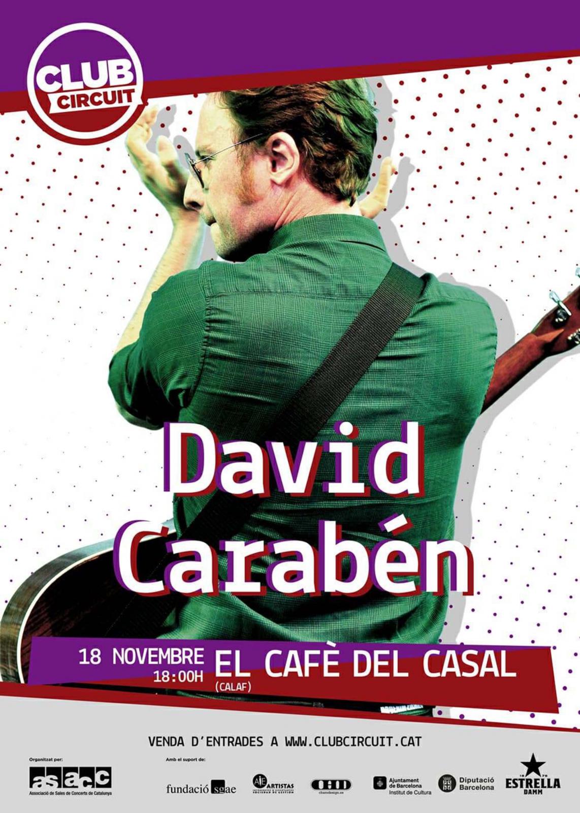 Concert de David Carabén