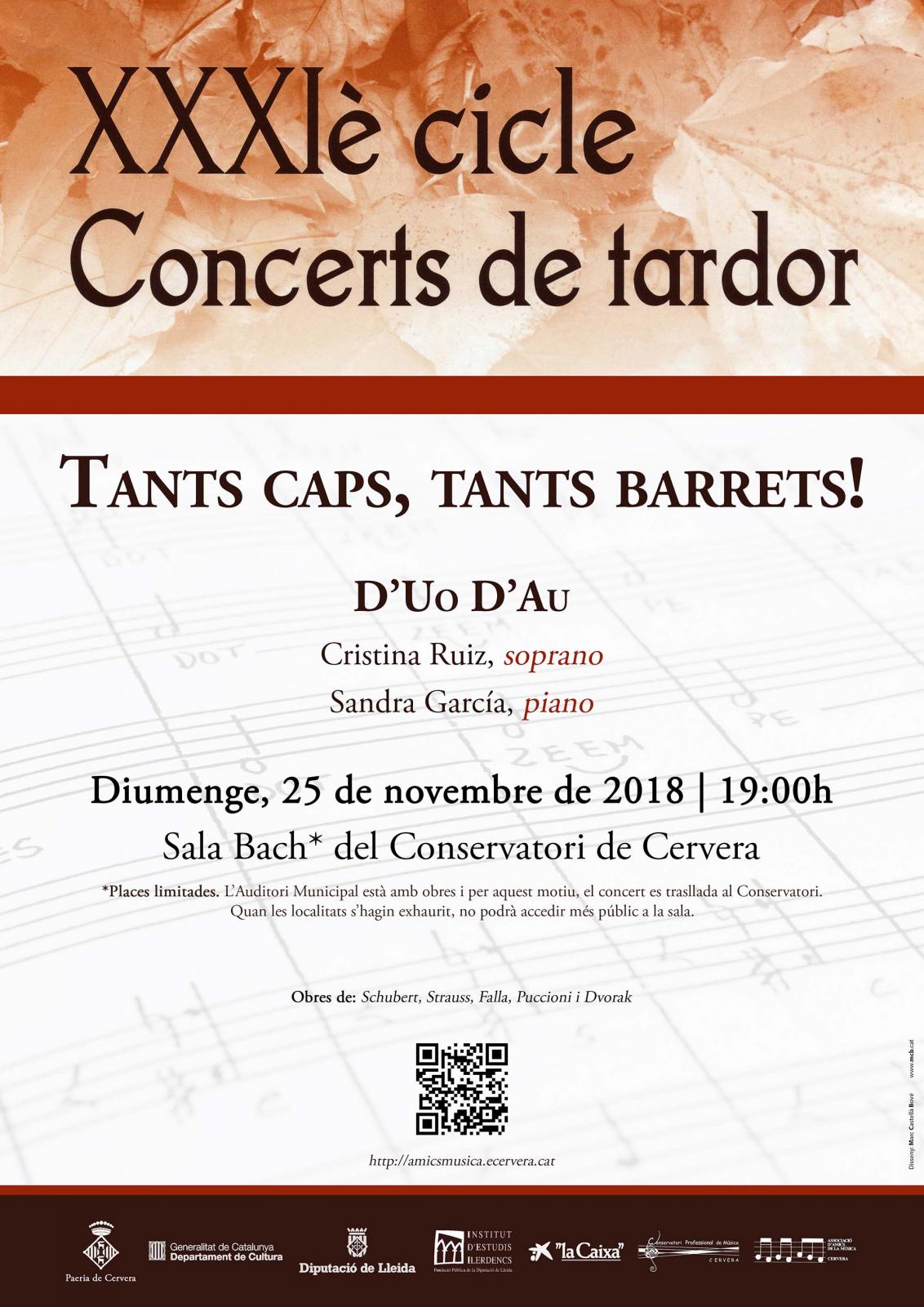 Concert 'Tants caps, tants barrets'