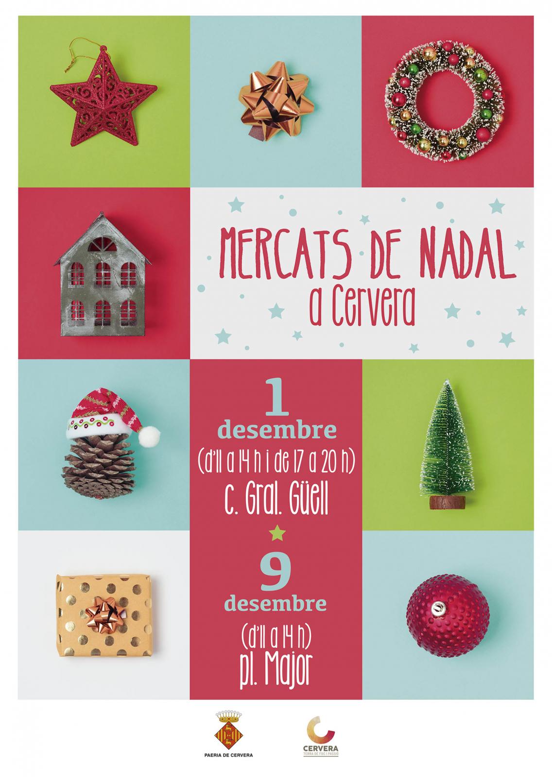 Mercat de Nadal a Cervera