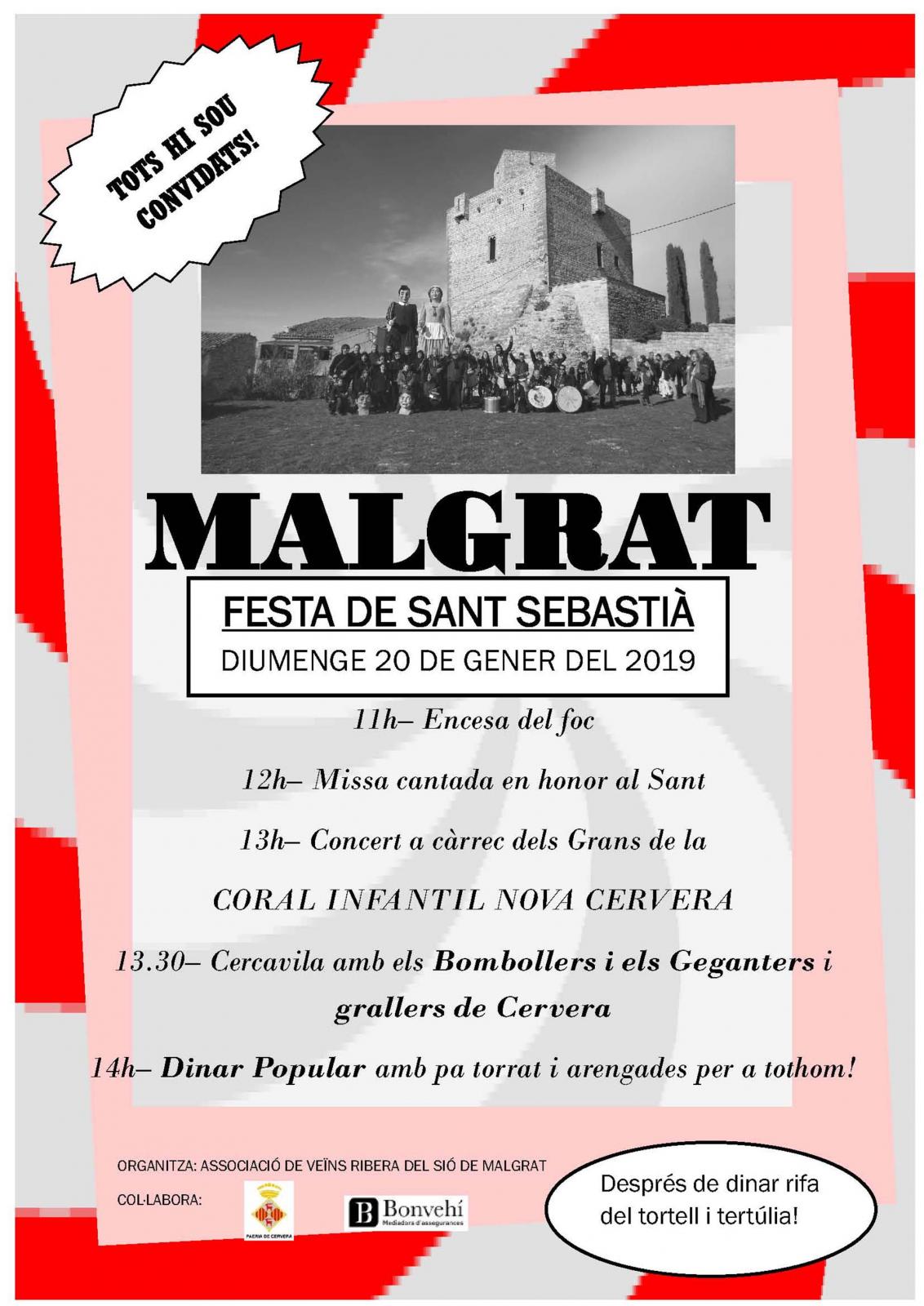 Festa de Sant Sebastià a Malgrat