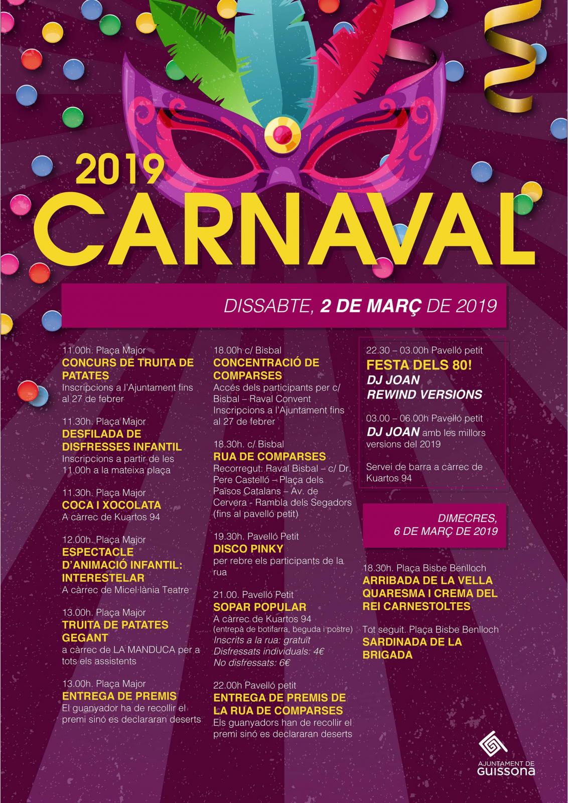 Carnaval Guissona 2019