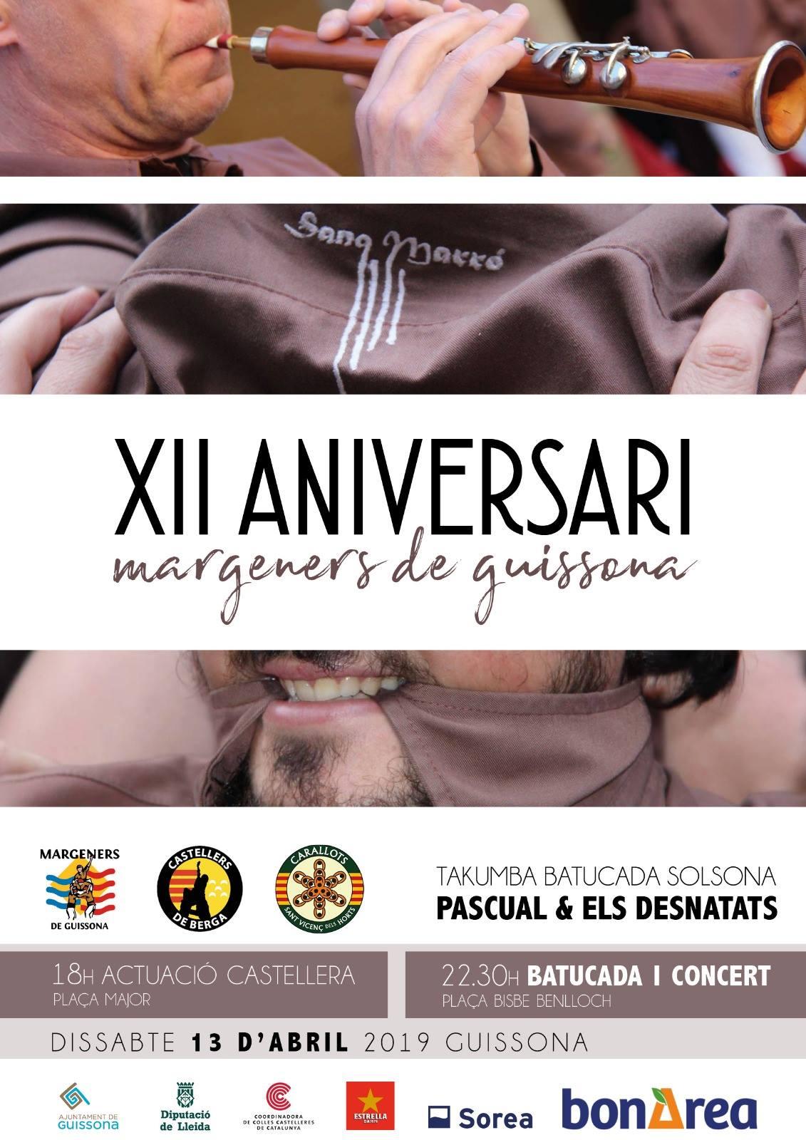 XII Aniversari dels Margeners de Guissona