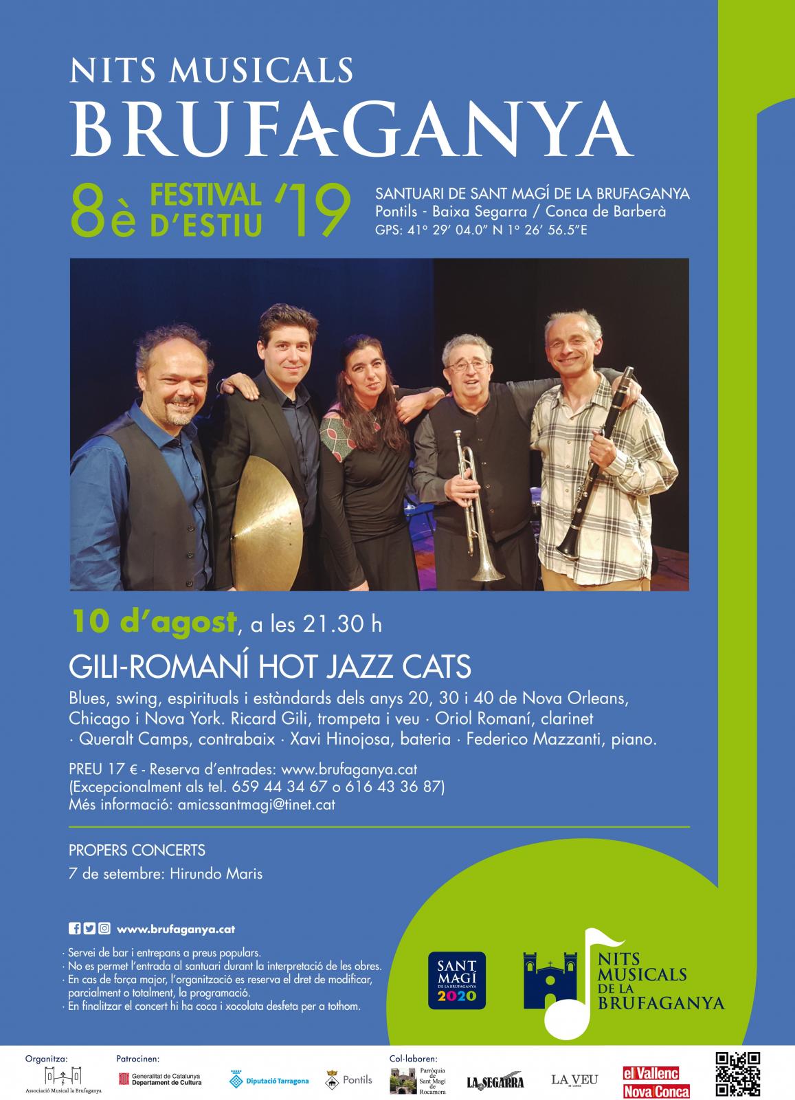 GILI-ROMANÍ HOT JAZZ CATS (Nits Musicals de la Brufaganya)