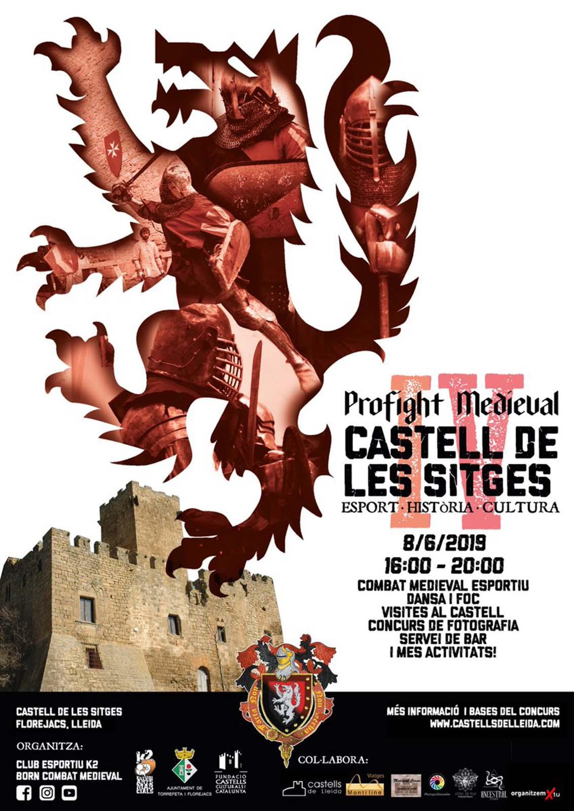 Combat medieval al castell de les Sitges