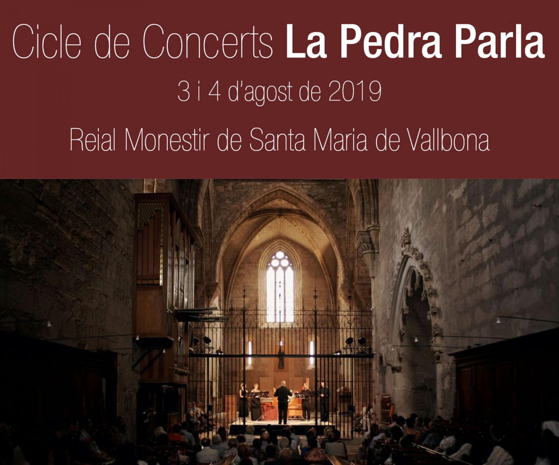 V Cicle de concerts La Pedra Parla 2019
