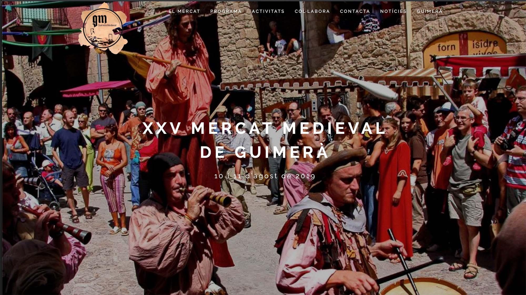 XXV Mercat Medieval de Guimerà 2019