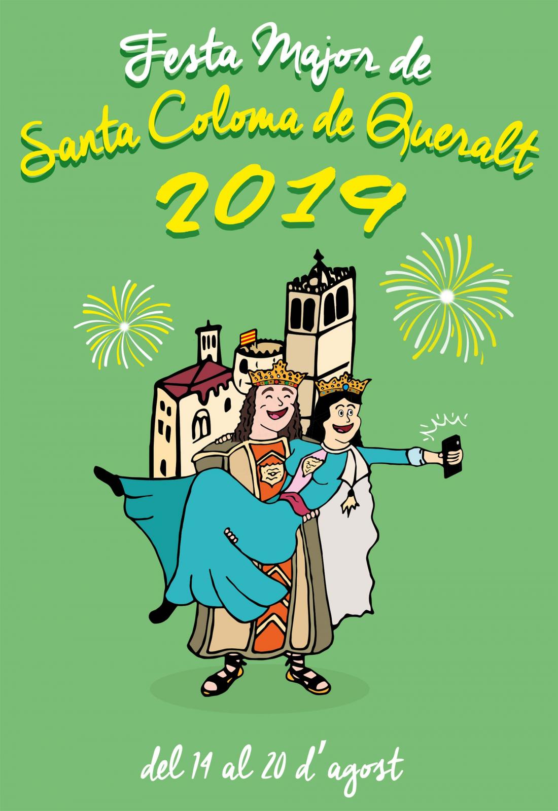 cartell Festa Major de Santa Coloma de Queralt 2019