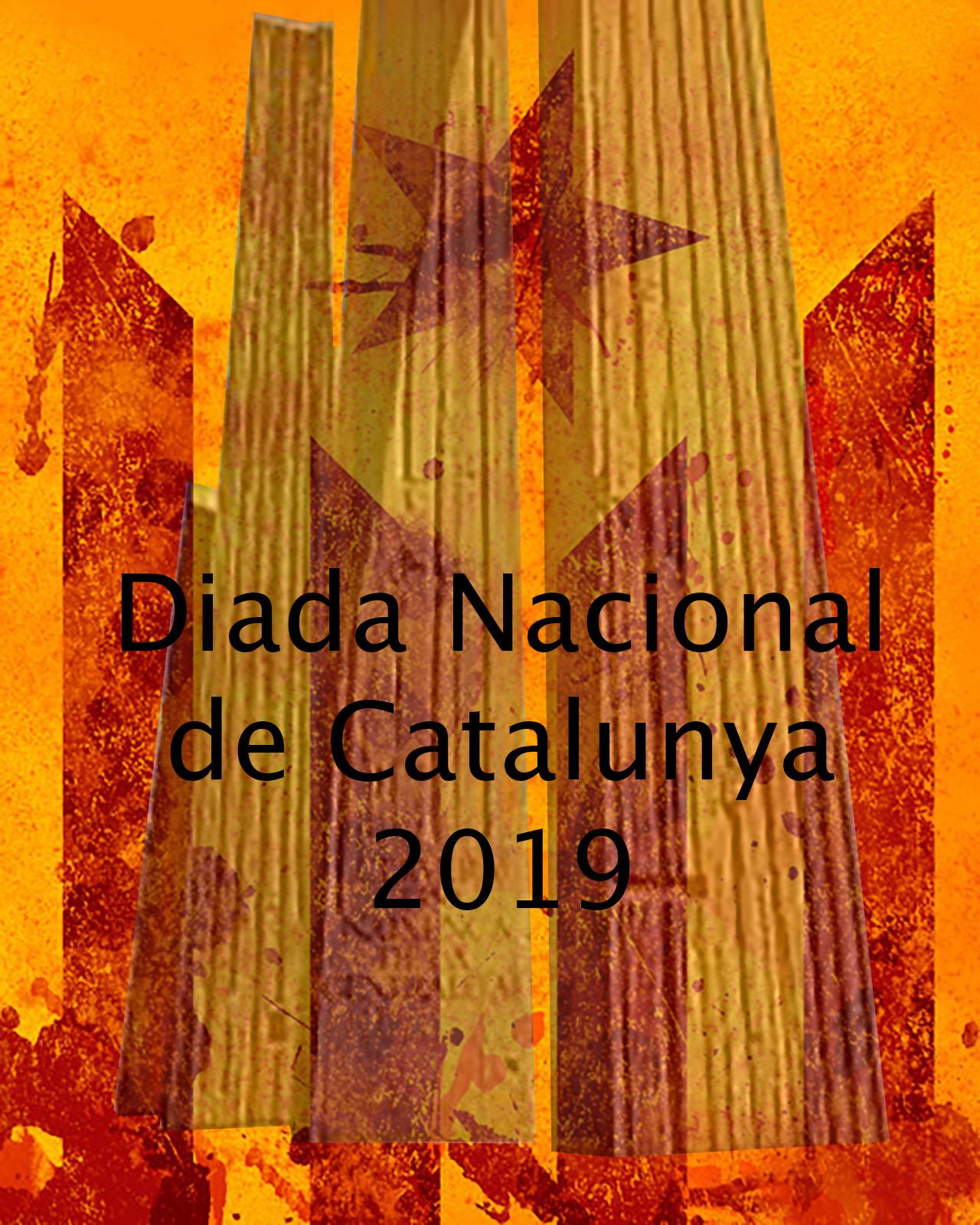 cartell Actes commemoratius Diada Nacional de Catalunya a la Segarra