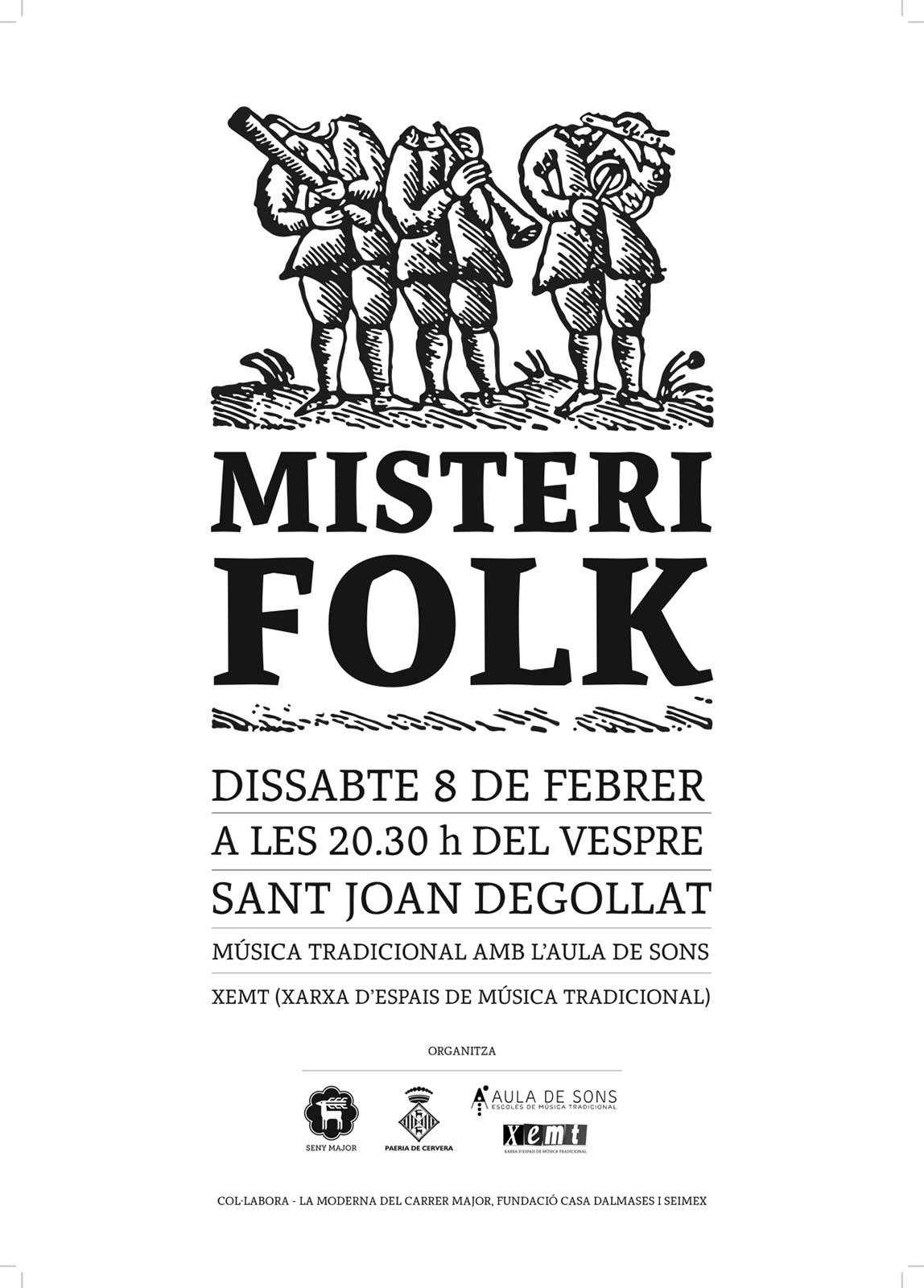 cartell Misteri Folk 2020