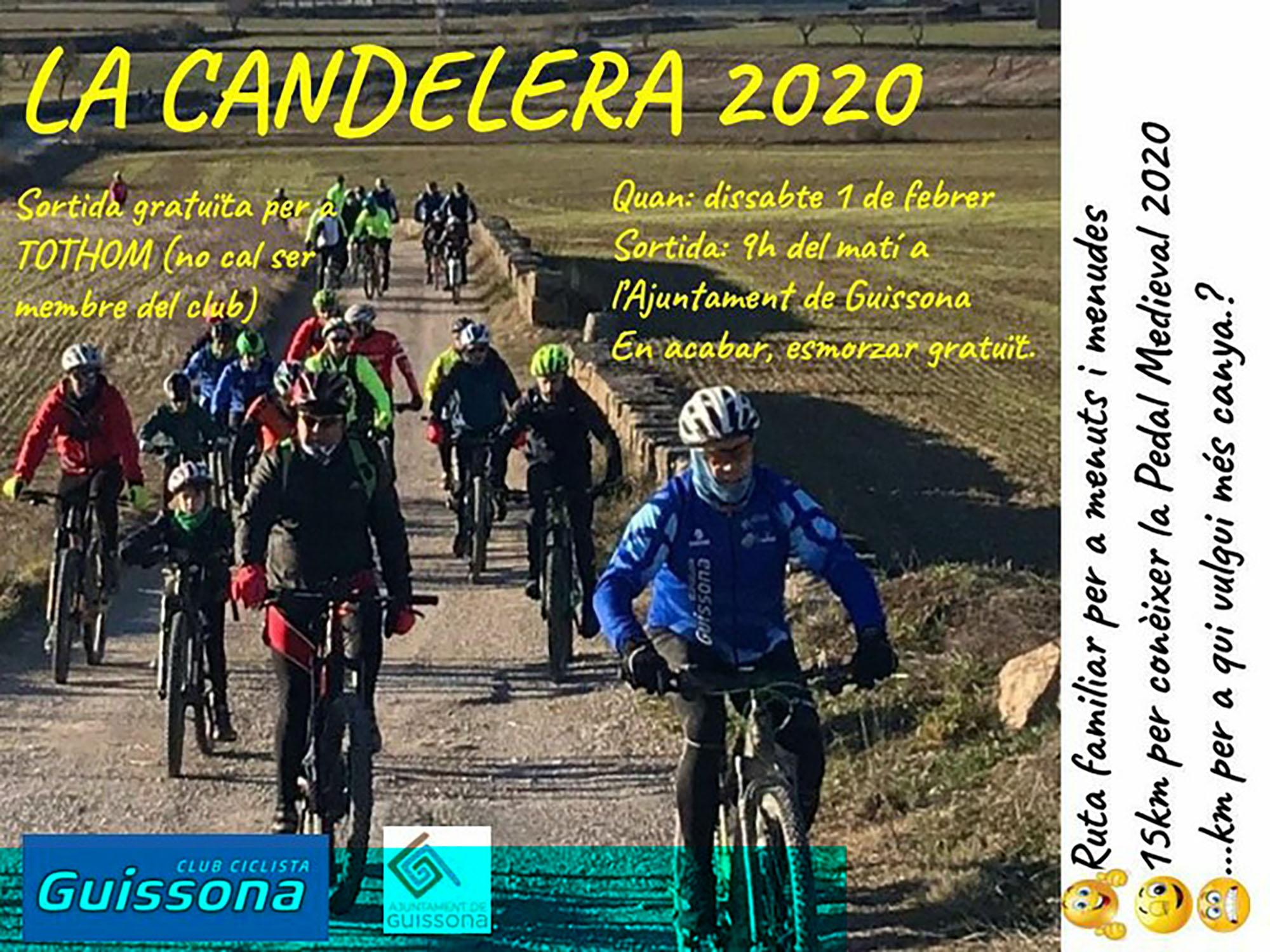 cartell Sortida BTT 'La Candelera'