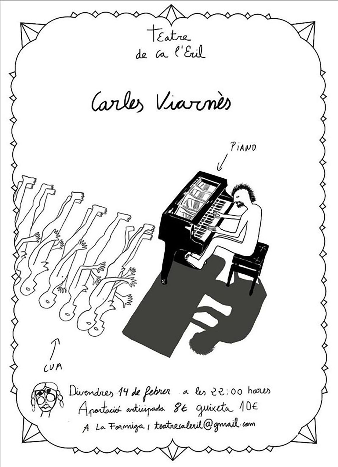 cartell Concert de Carles Viarnès