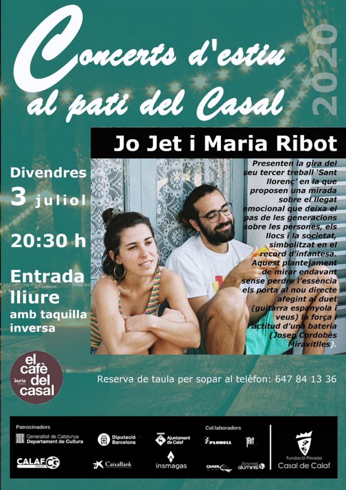 Concert de Jo Jet i Maria Ribot