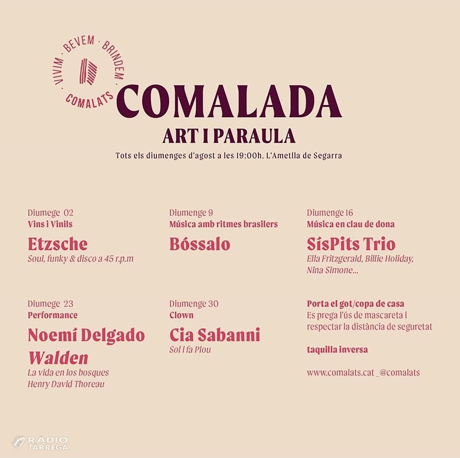 cartell Comalada Art i Paraula 2020