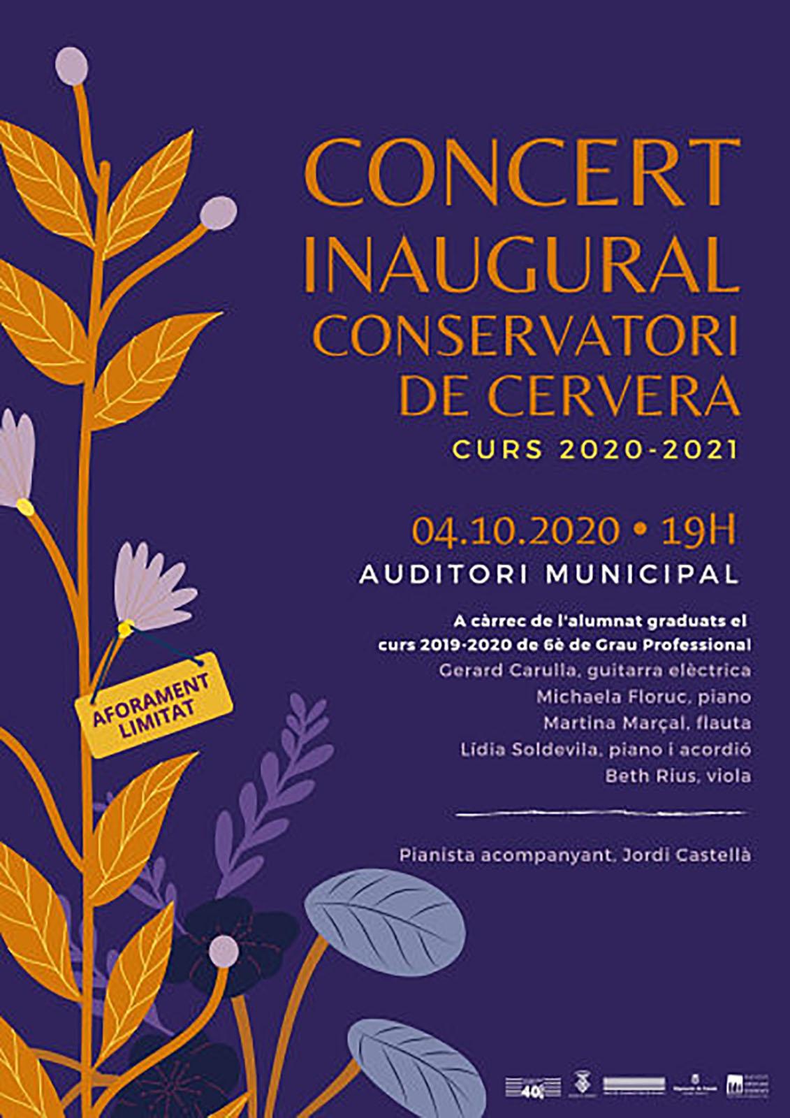 Concert inaugural del curs del Conservatori