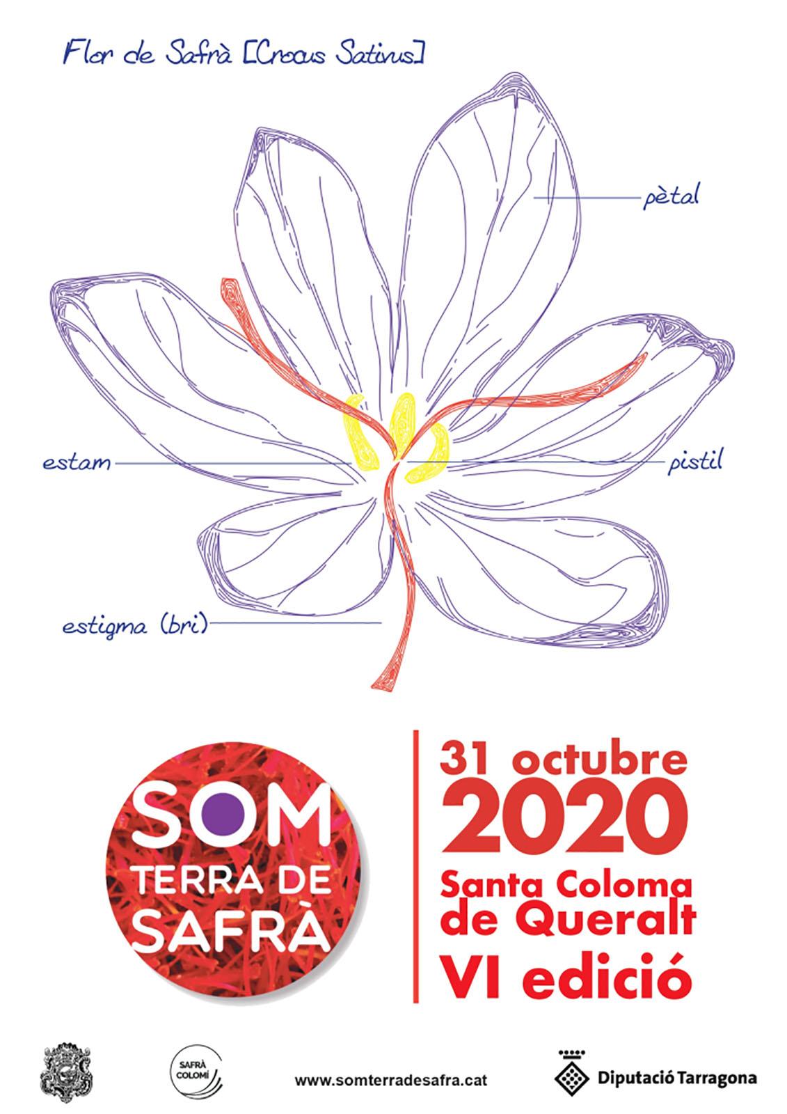 cartell Som Terra de Safrà 2020