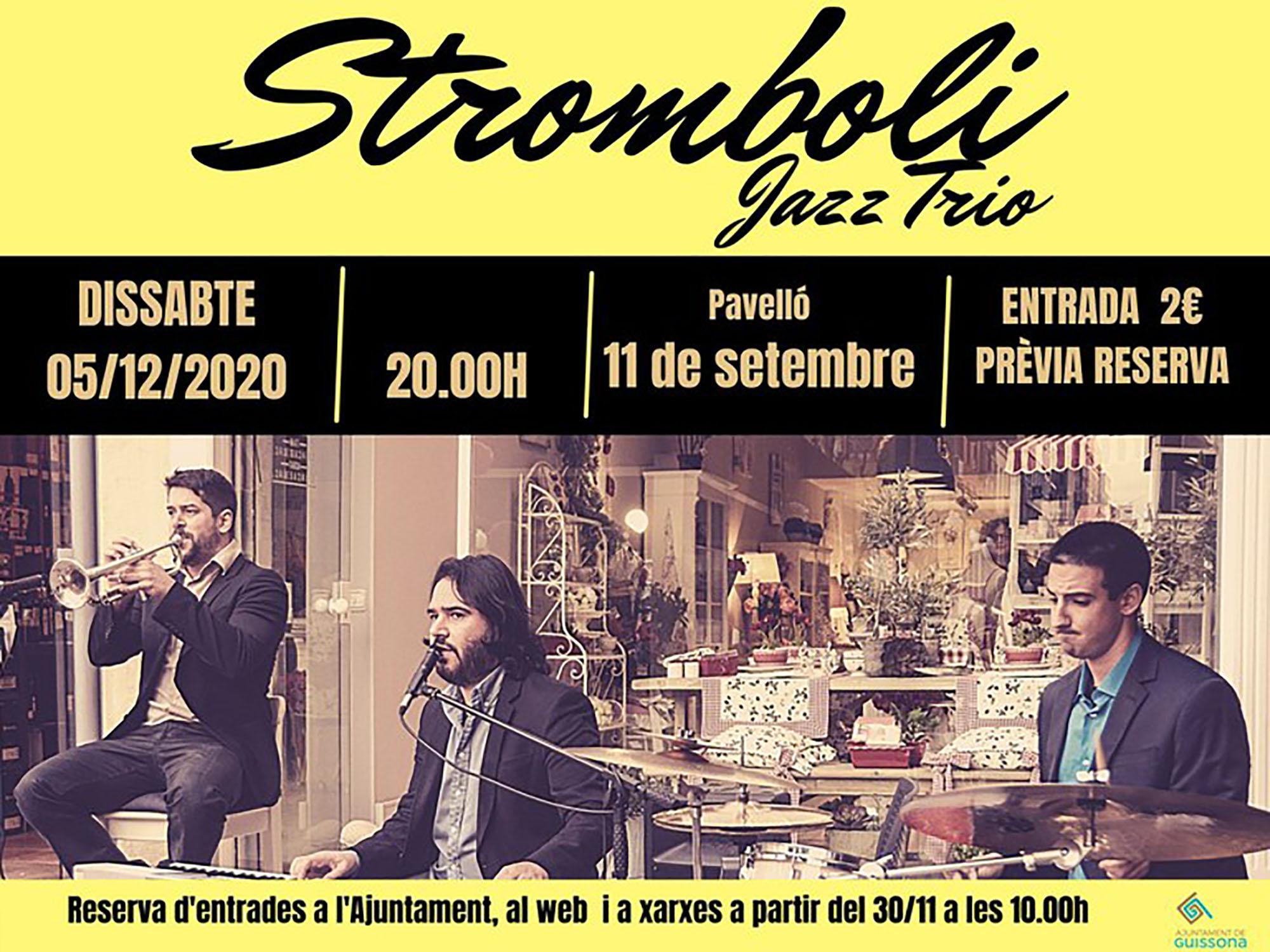 Concert de Stromboli Jazz Trio