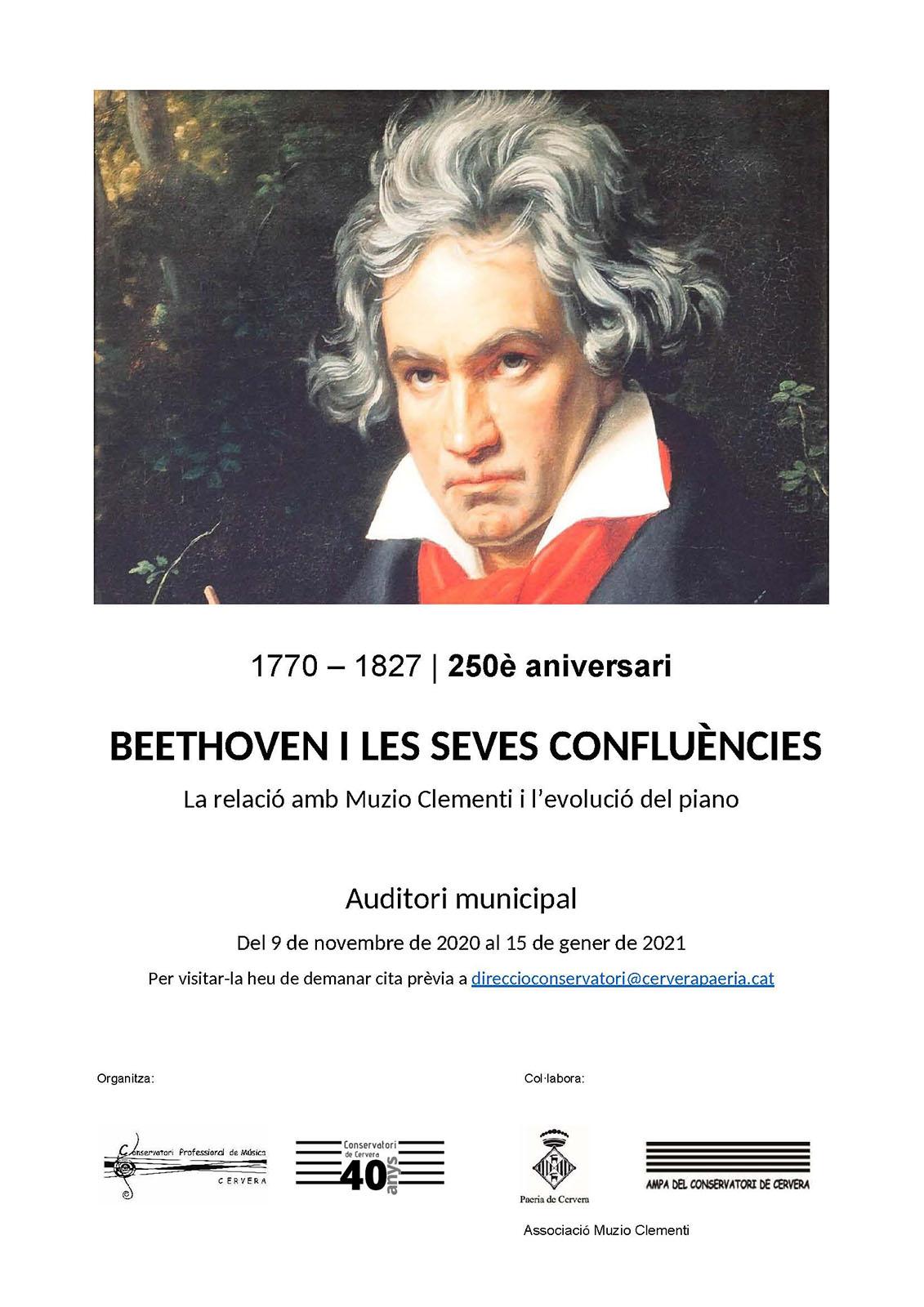 Exposició 'Beethoven i les seves confluències'