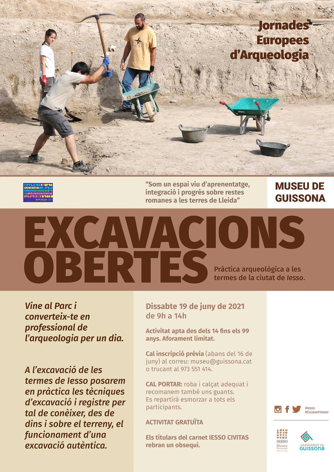 cartell Jornada 'Excavacions obertes