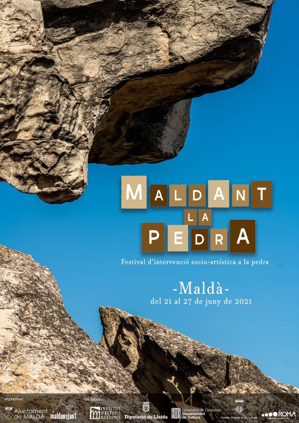 cartell Maldant la pedra