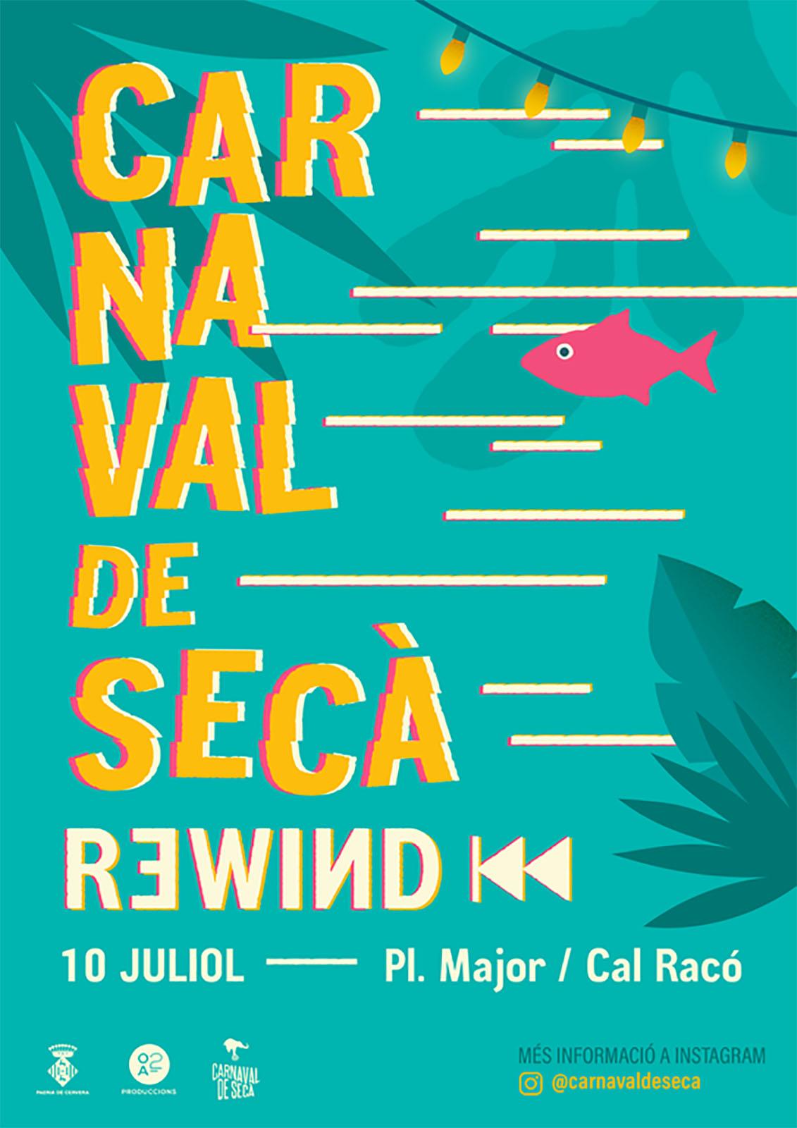 cartell Carnaval de Secà 2021 cartell Carnaval de Secà 2021