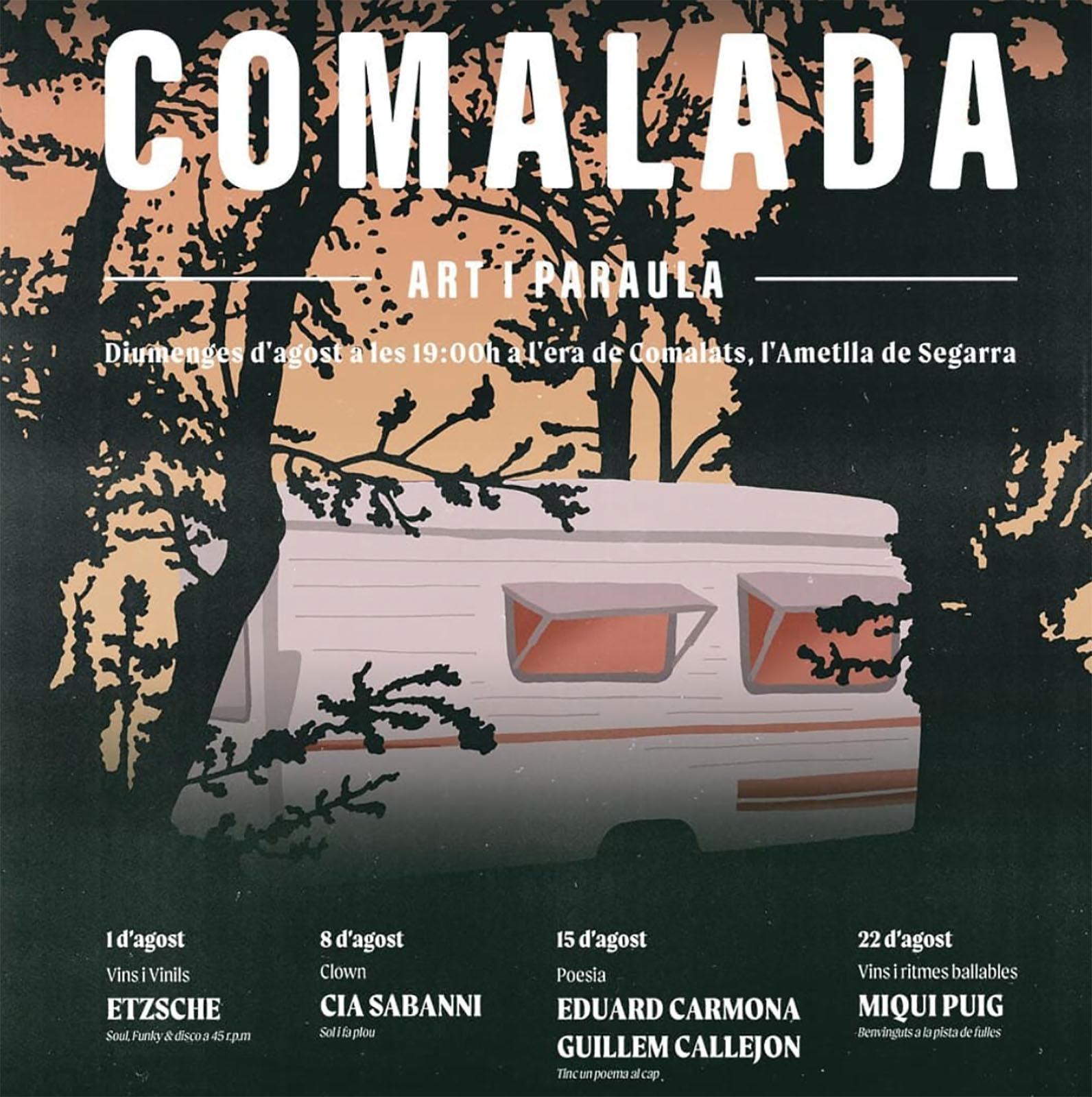 cartell Comalada Art i Paraula 2021