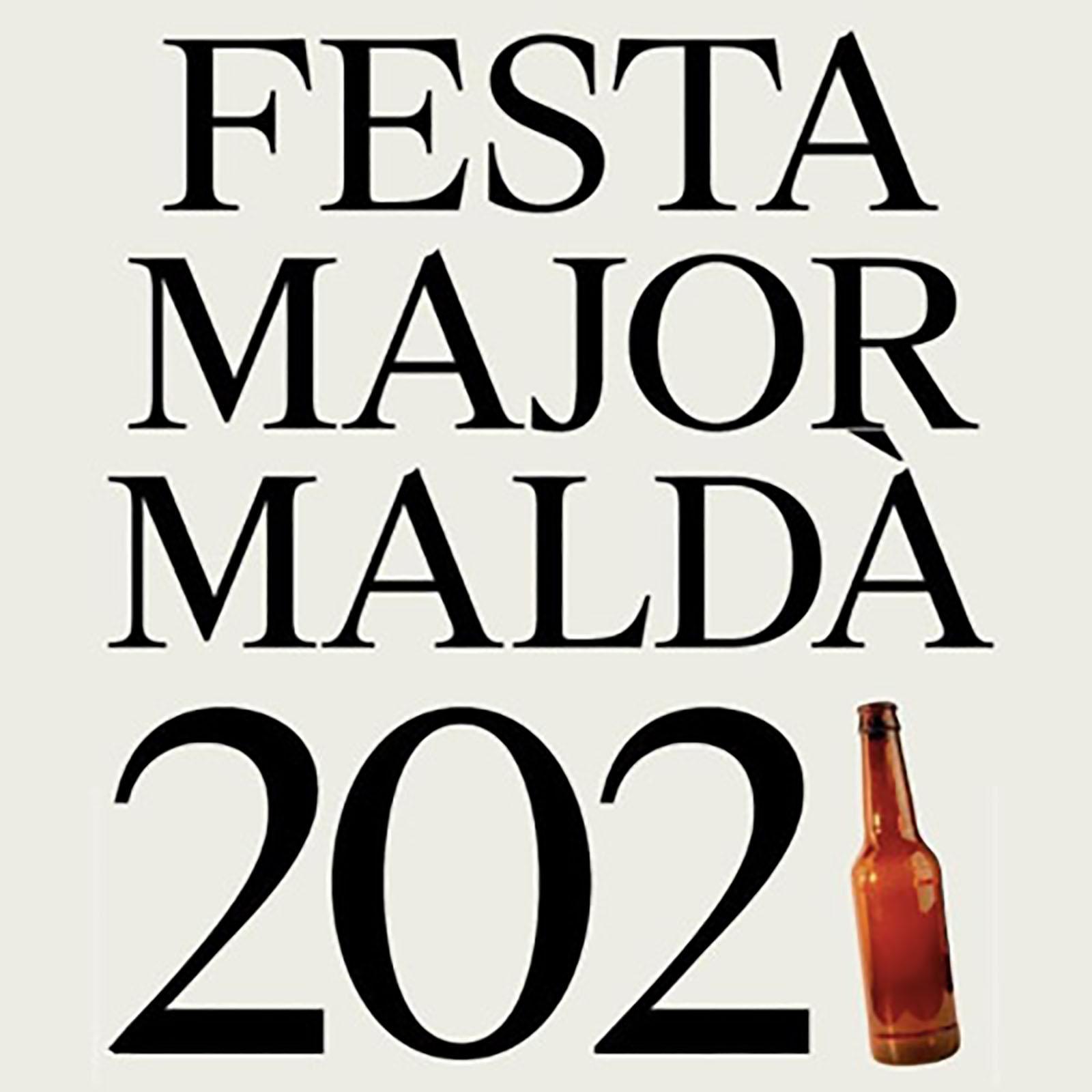 cartell Festa Major de Maldà 2021