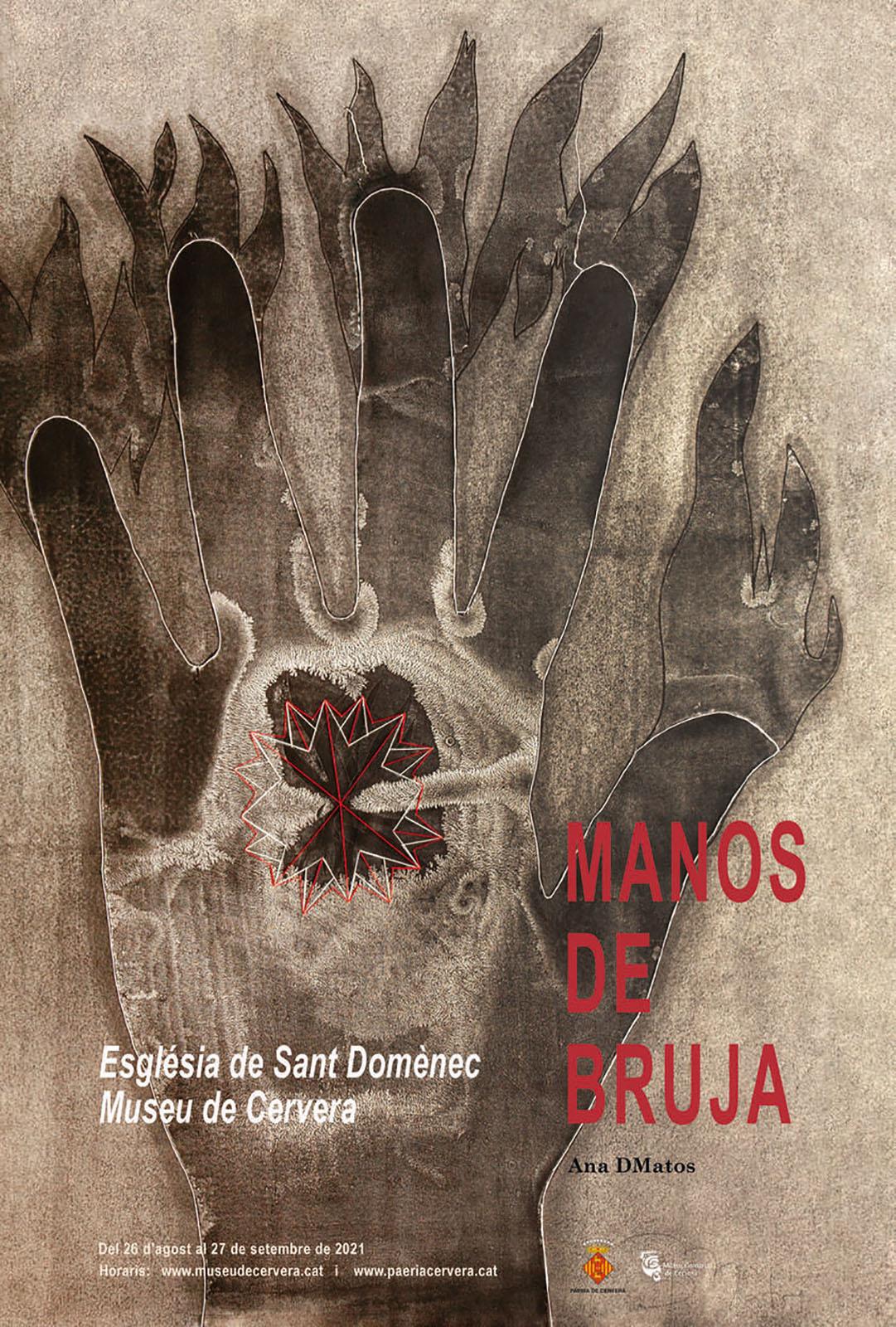 cartell Exposició 'Manos de Bruja' cartell Exposició 'Manos de Bruja'
