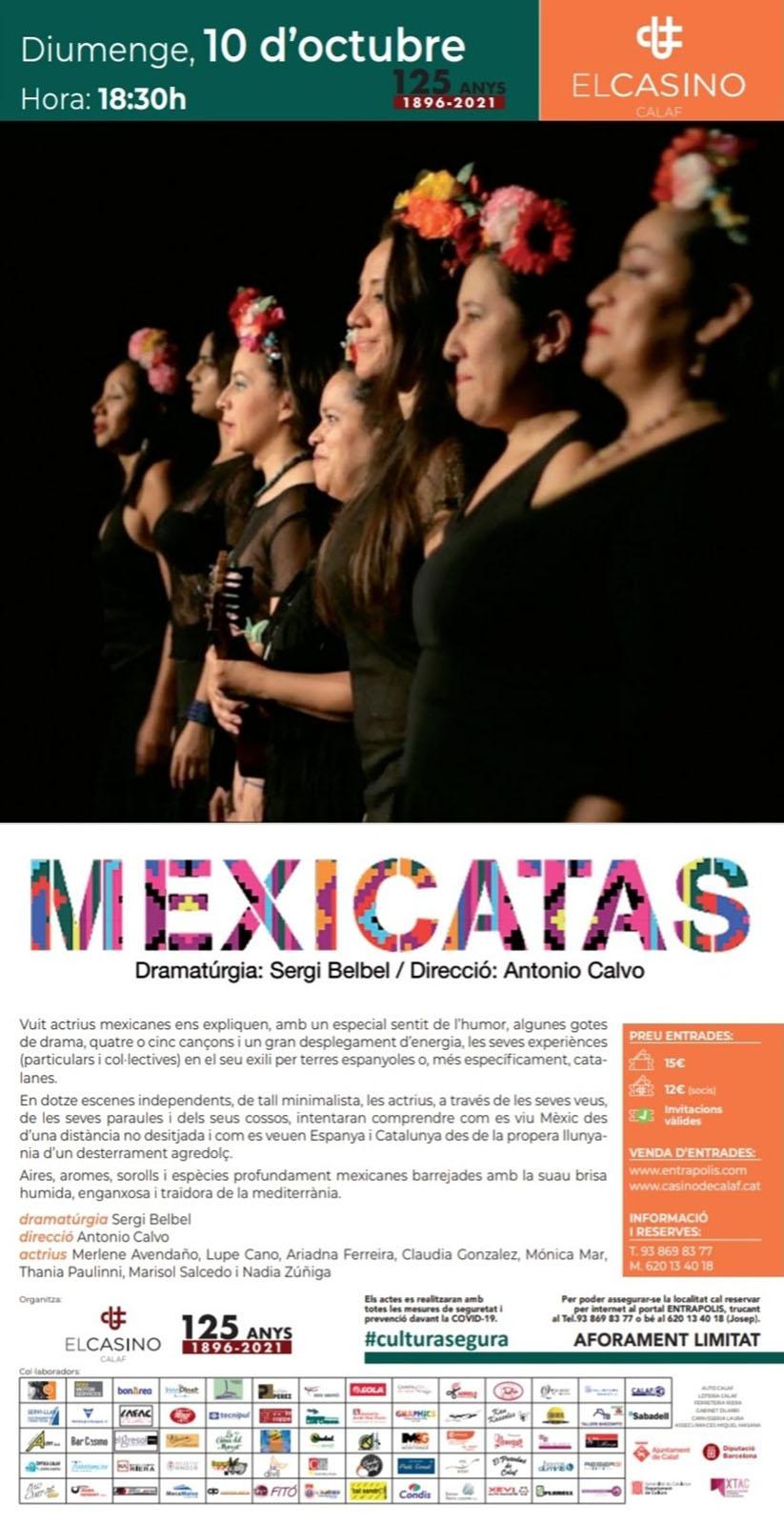 cartell Teatre 'Mexicatas'