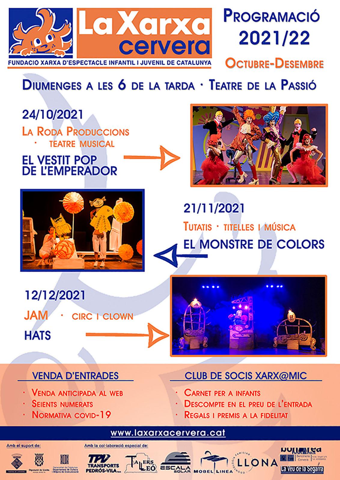 cartell Teatre 'El monstre de colors'