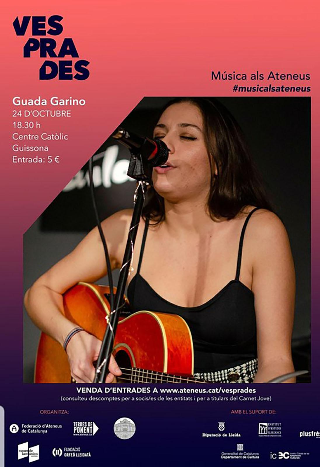 cartell Concert 'Guada Garino'