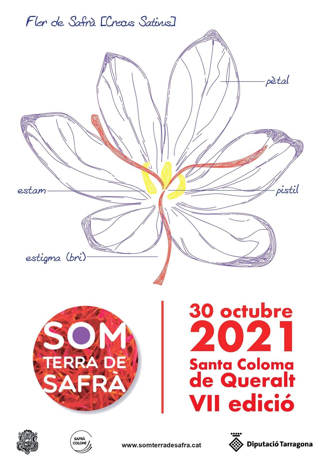 cartell Som Terra de Safrà 2021