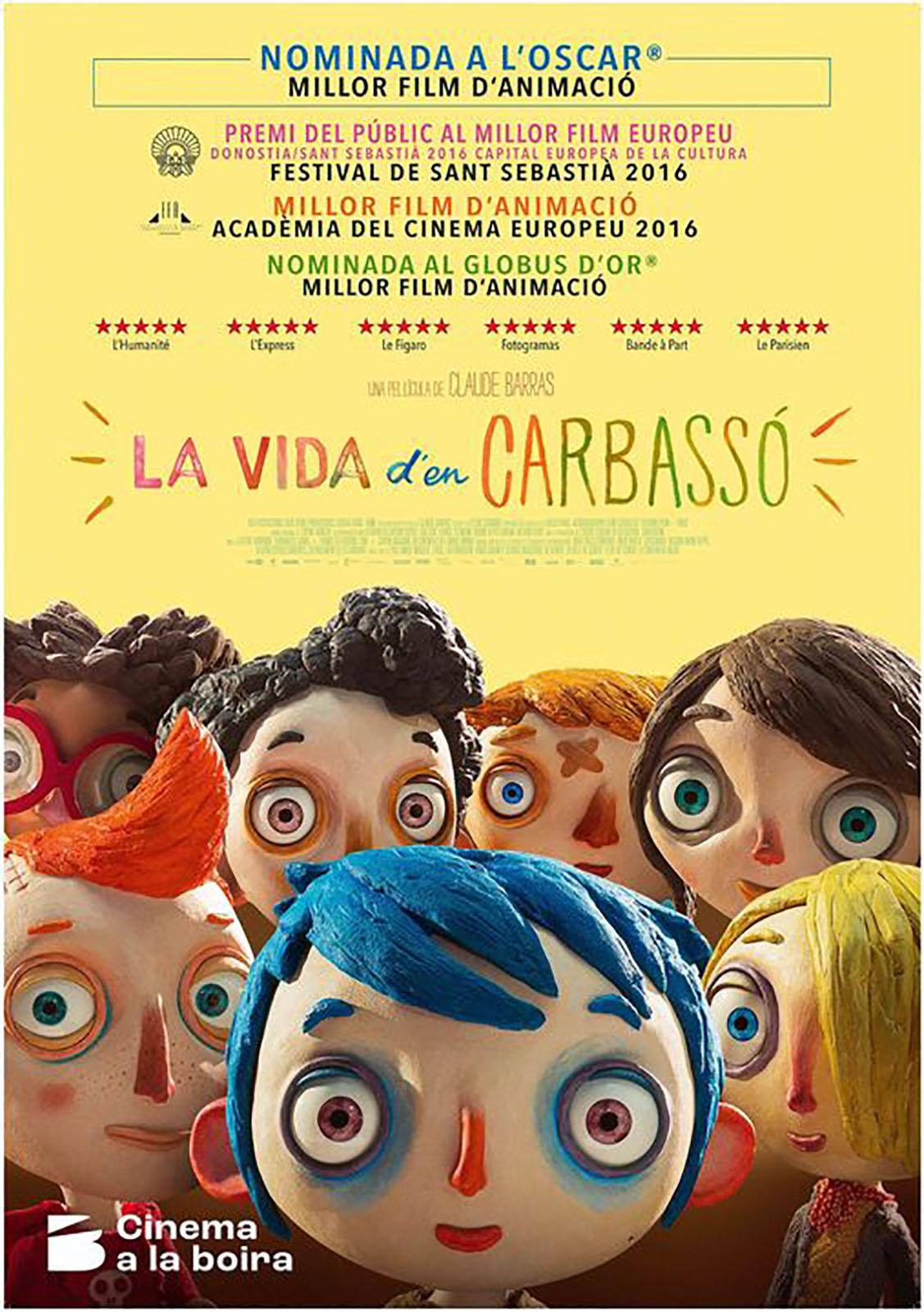 cartell Cinema a la Boira 'La vida d'en Carbassó'