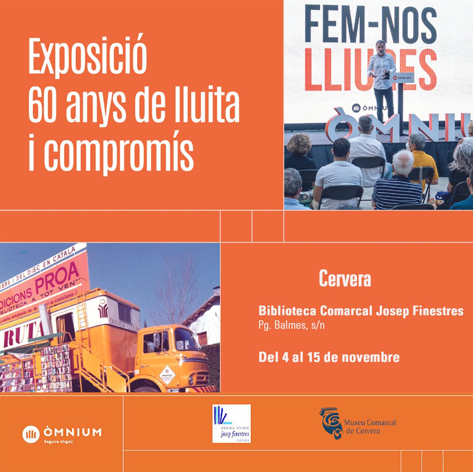 cartell Exposició 60 anys d’Òmnium