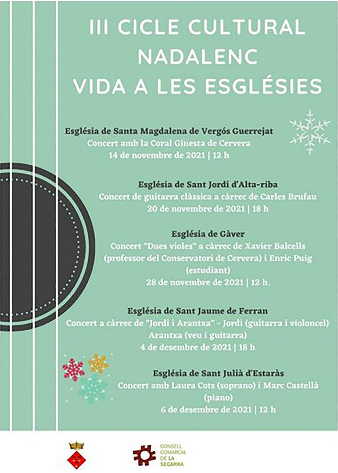 cartell Concert 'Dues violes'