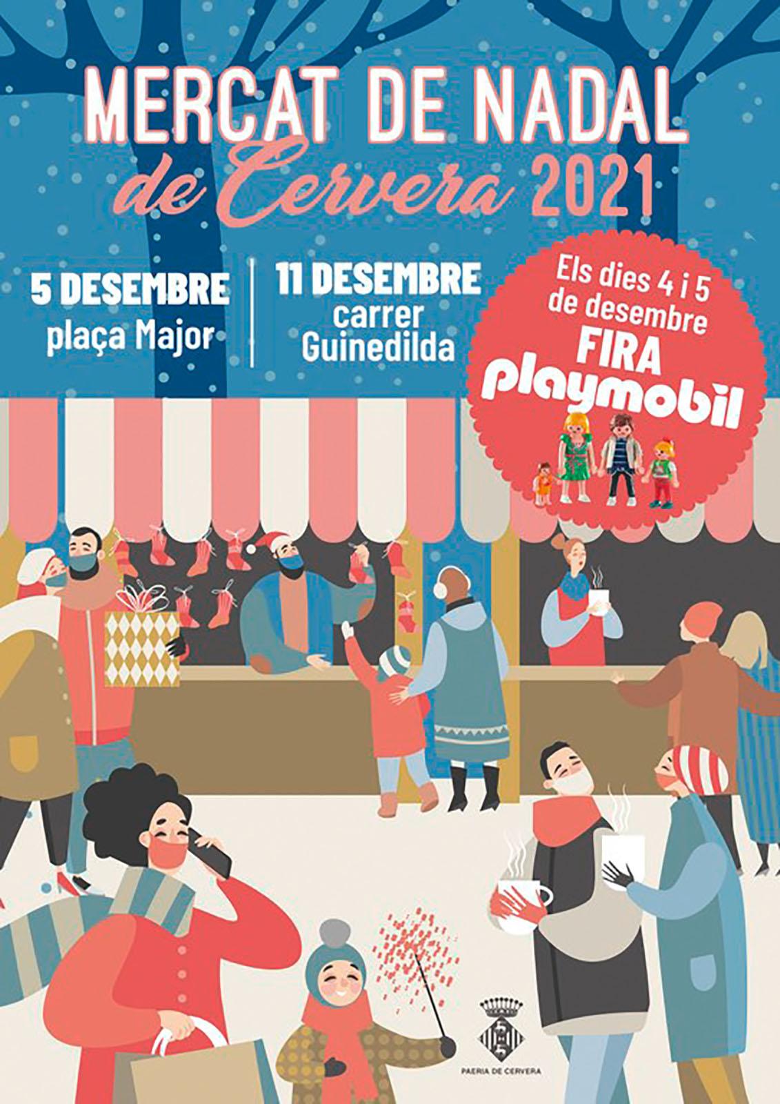 cartell Mercat de Nadal cartell Mercat de Nadal