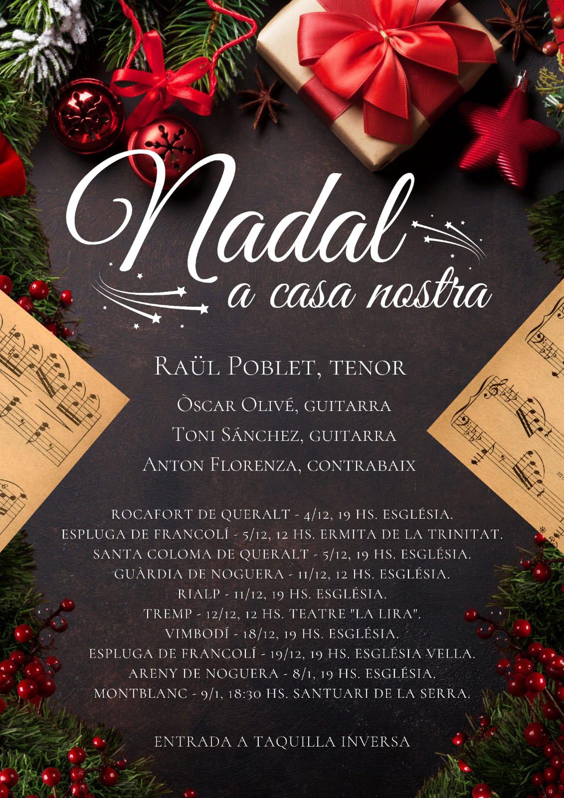 cartell Concert de Nadal