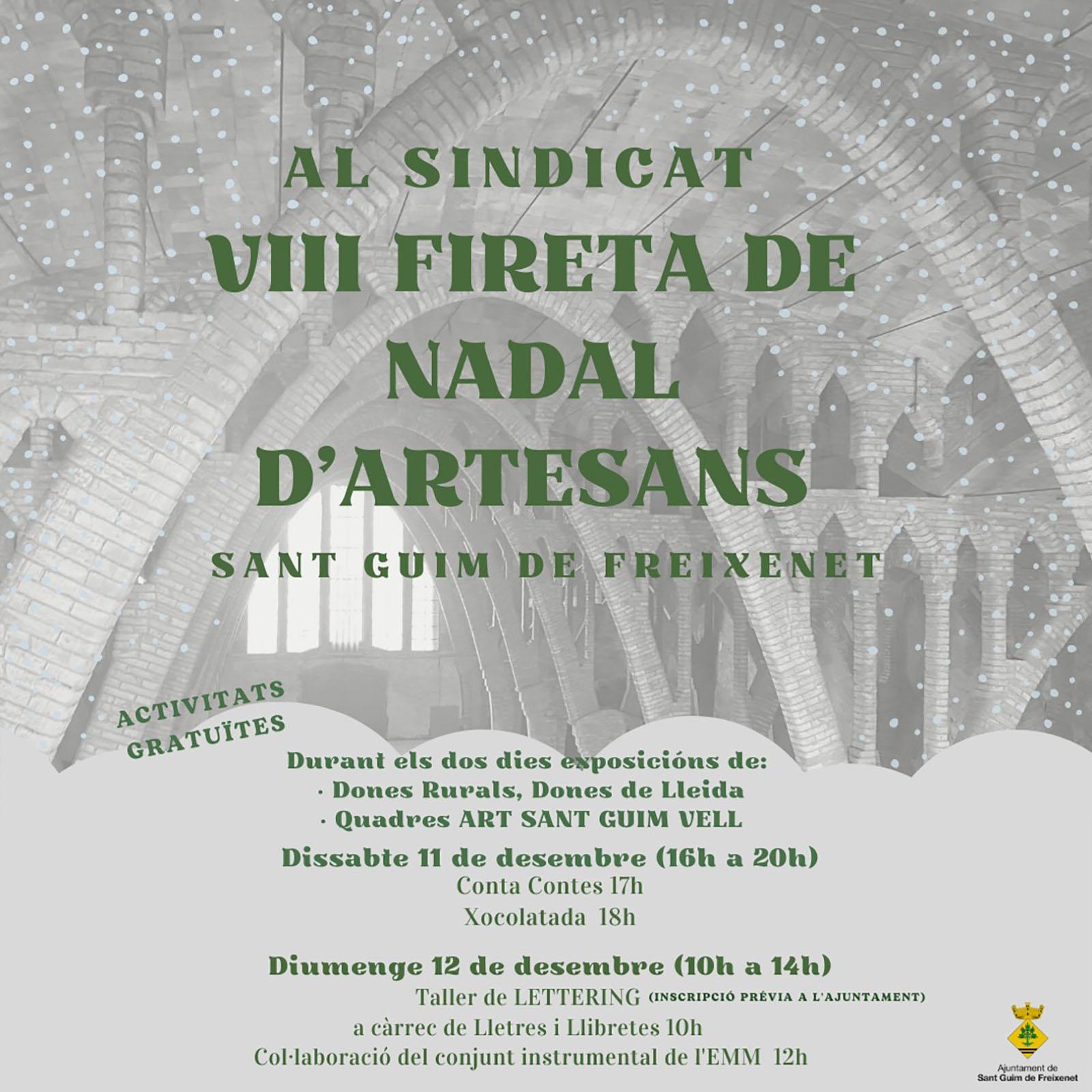 cartell VIII Fireta de Nadal d'Artesans