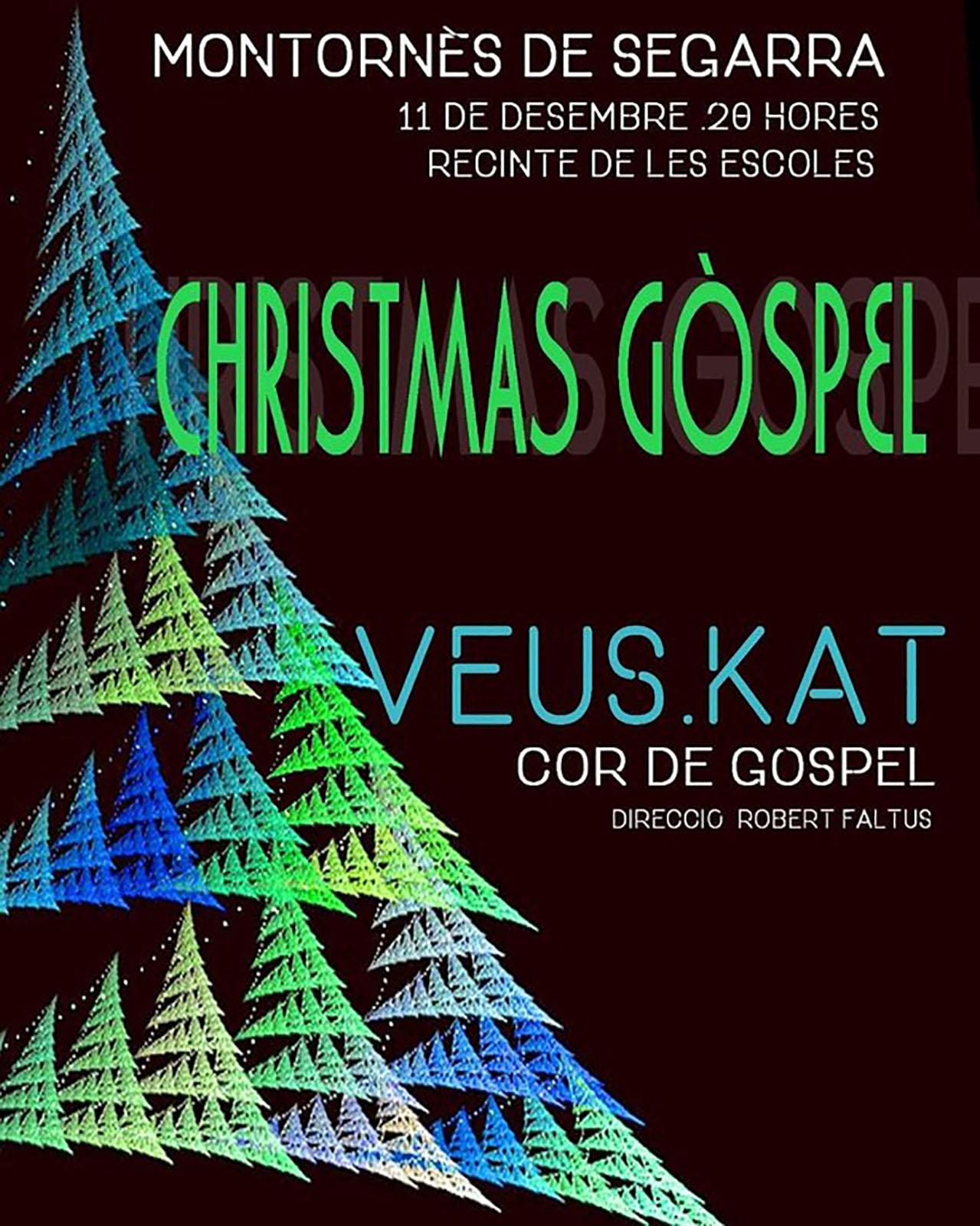 cartell Concert Christmas Gòspel