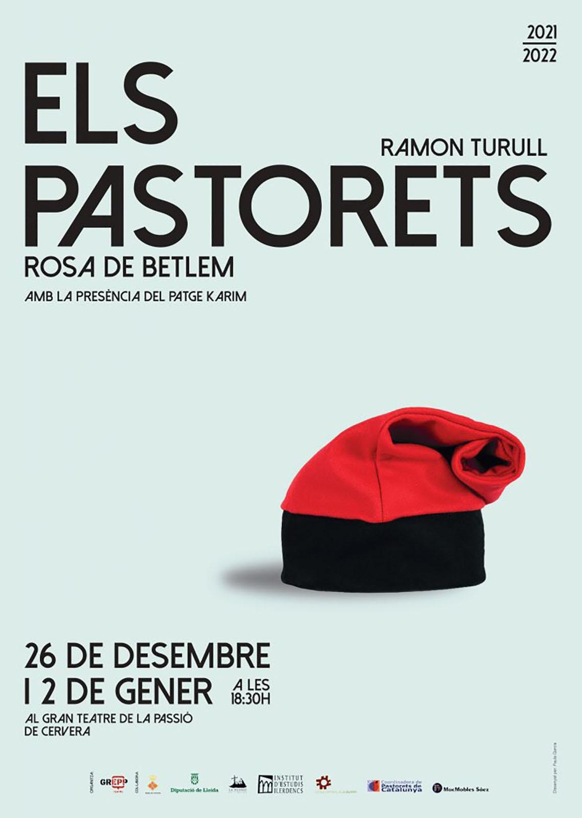 cartell Els Pastorets 'La Rosa de Betlem'