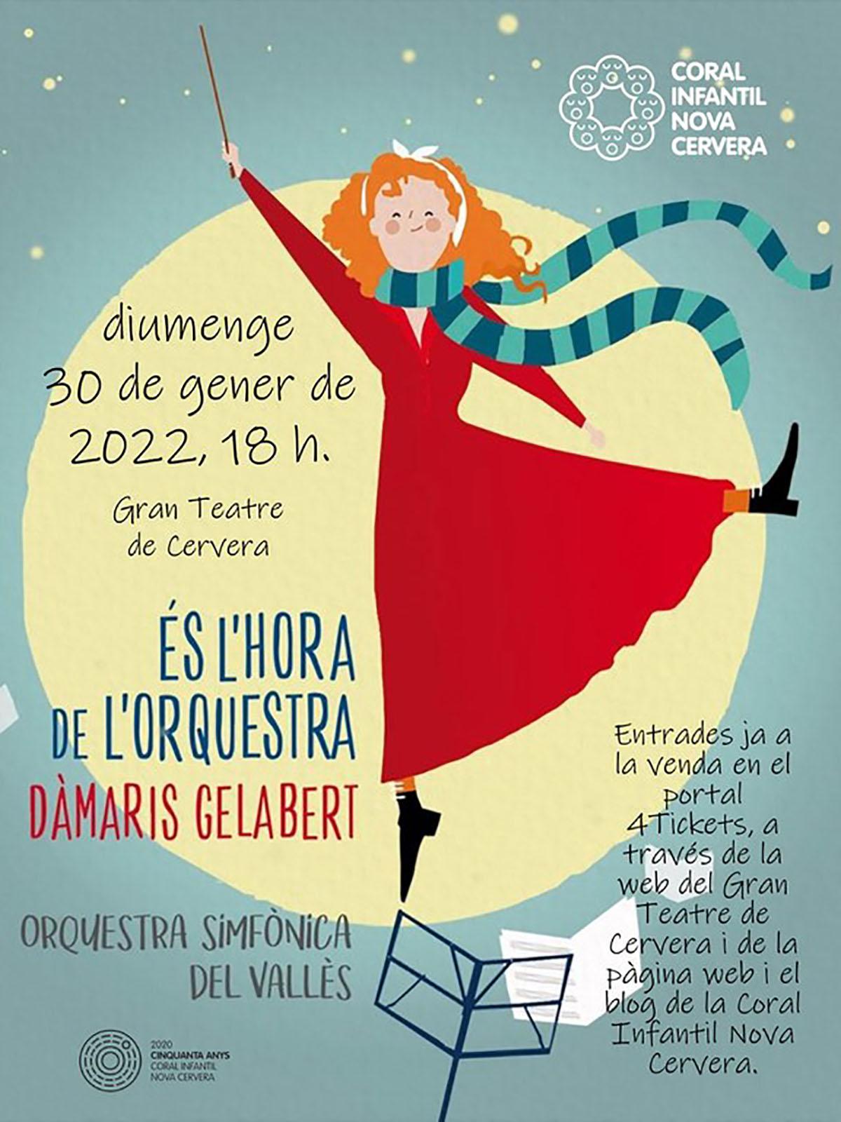 cartell Concert 'És l'hora de l'orquestra'