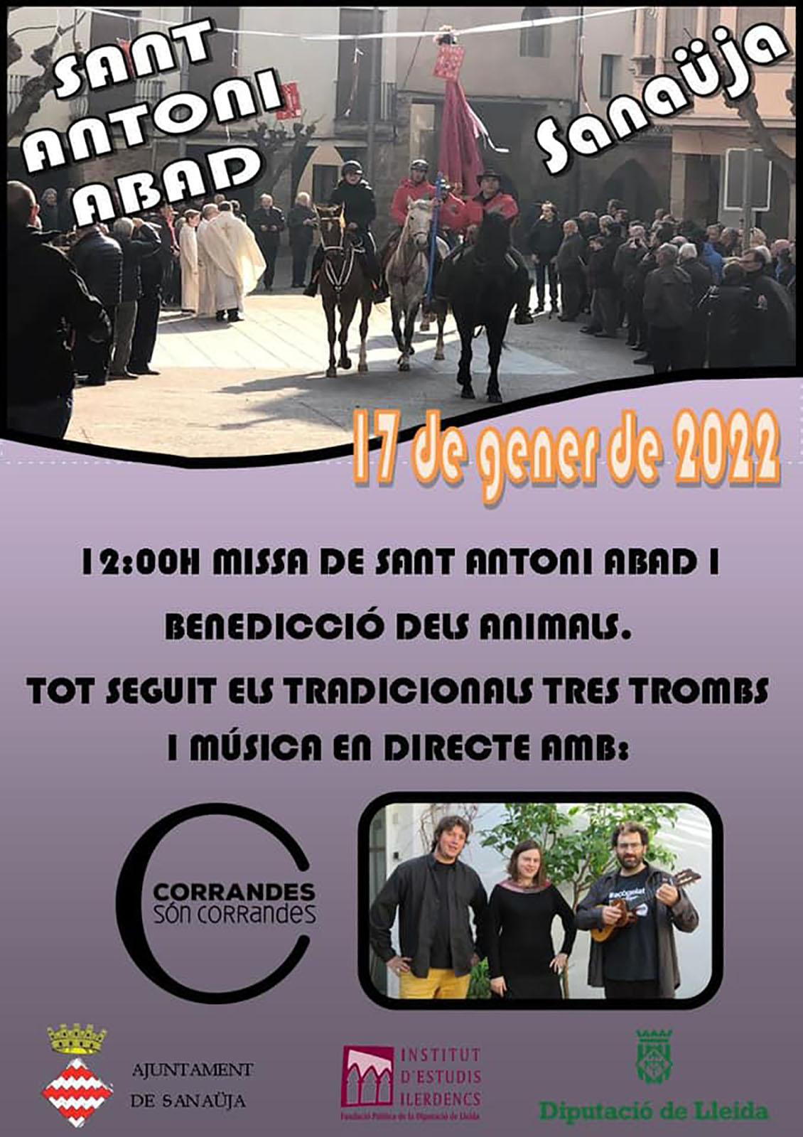 cartell Festa de Sant Antoni Abat 2021