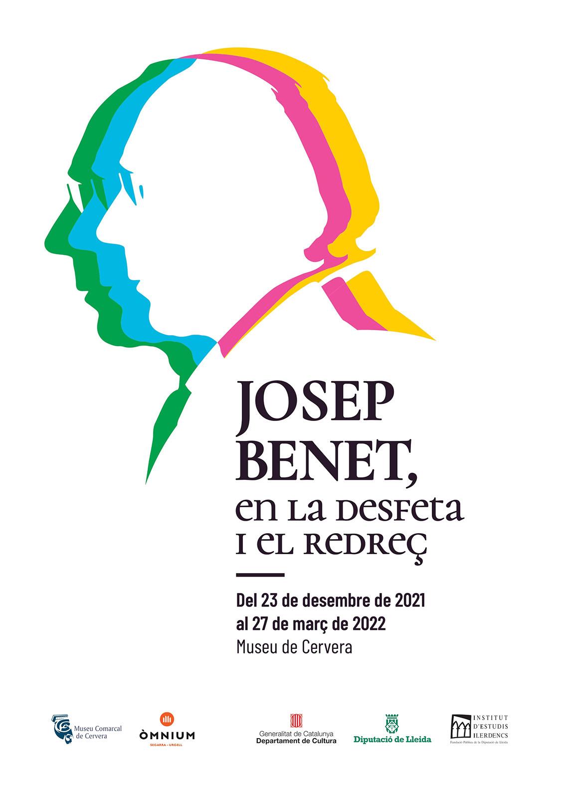 cartell Exposició 'Josep Benet, en la desfeta i el redreç'