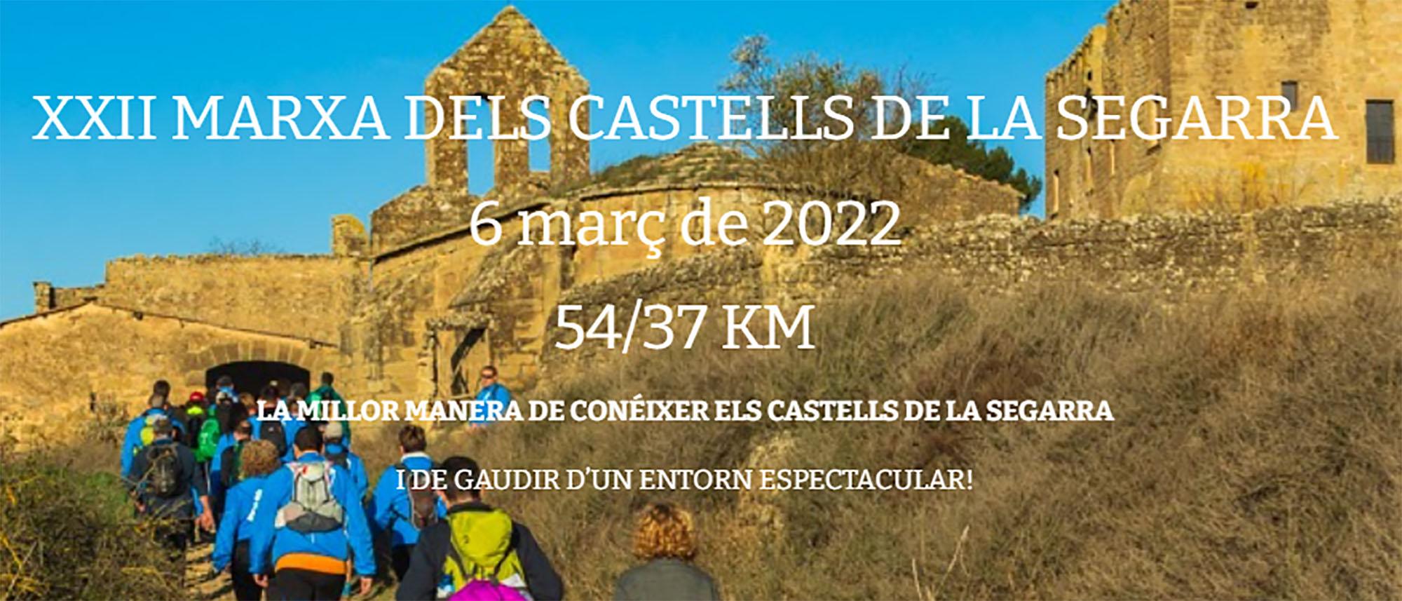 cartell XXII Marxa dels Castells de la Segarra