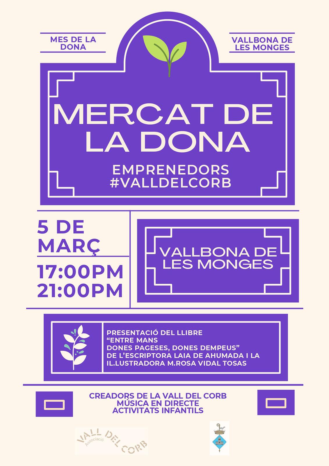 cartell Mercat de la Dona