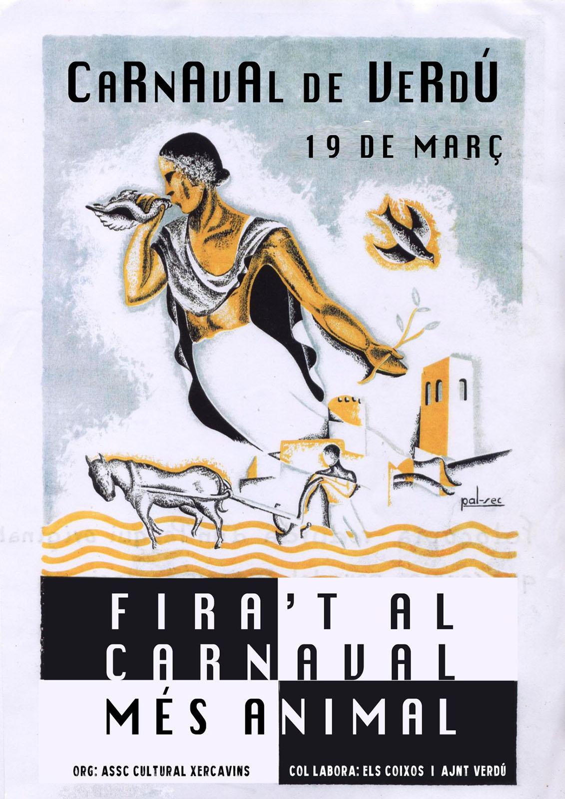 cartell Carnaval de Verdú 2022