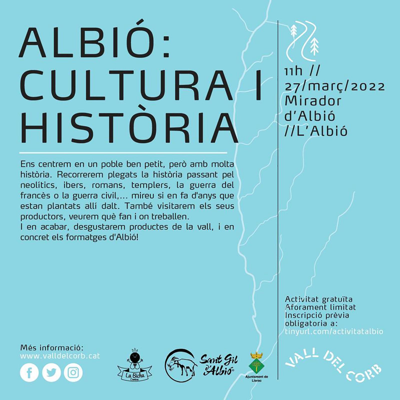 cartell Albió: cultura i història